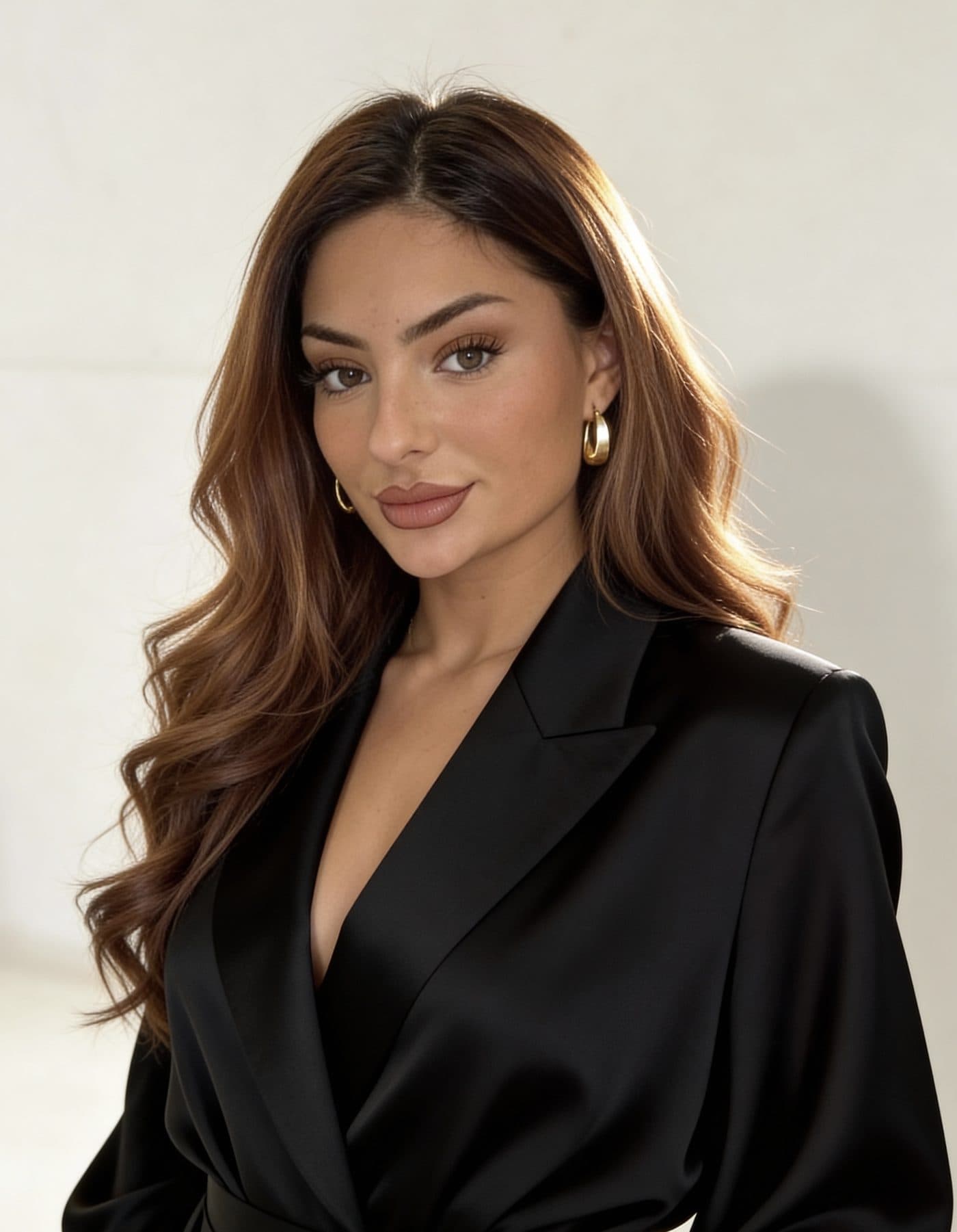 Silvia Maglio, Gründerin der Bevnique Beauty Academy, im Studio in Düsseldorf